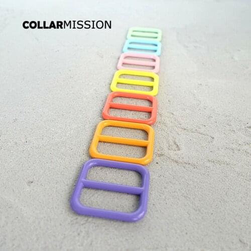 Retailing adjustable buckle 25mm webbing sewing zinc alloy metal crafts stoving varnish metal buckle 7 colours