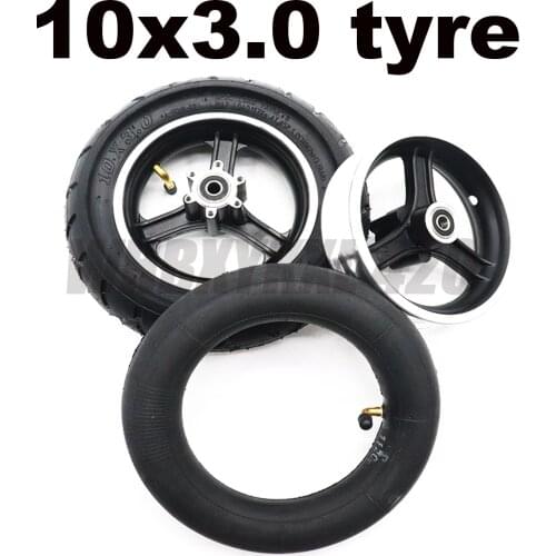 80 / 65-6 Off-road Tire with Alloy Hub 10x3 Inch Pneumatic Wheel Tire for Electric Scooter speedual Grace 10 Zero 10X 10 * 3.0