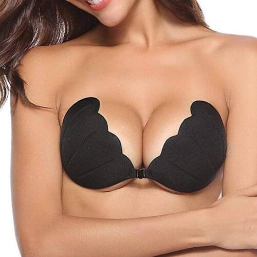 Strapless Bra Silicone Push Up Invisible Bra Self Adhesive Backless Bralette Seamless Bras Women Intimates Plus Size