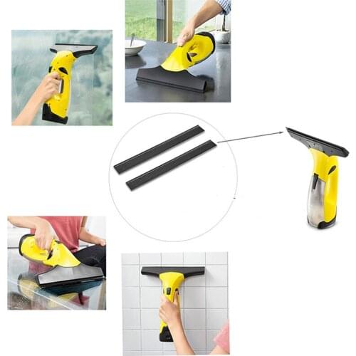 Scraper 280MM Vacuum Cleaner Head Replacement Pulling Lips For Karcher WV2 WV5 Glass Window Clean Scraper Cleaning Accessories