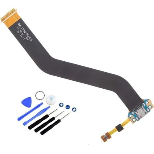 Dock Connector Charging Port Flex Compatible With Samsung Galaxy Tab 4 10.1 Inch T530 T531 T535 Incl Screwdriver High Quality