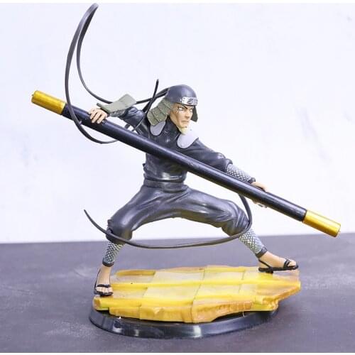 Hokage Hiruzen Sarutobi Statue PVC Figure Model Toy Figurine