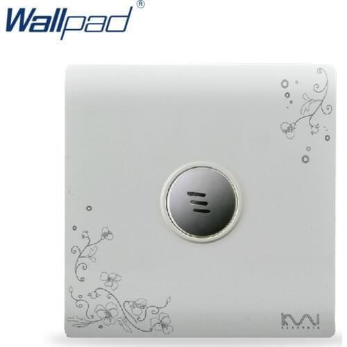 2019 Sound And Light Sensor Switch Hot Sale Wallpad Luxury Wall Switch Panel Outlet Socket 86*86mm 10A 110~250V