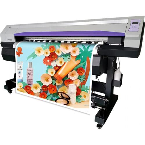 2020 new design 1.6m/ 5feets high speed double xp600 heads best eco solvent printers with i3200 head for sell