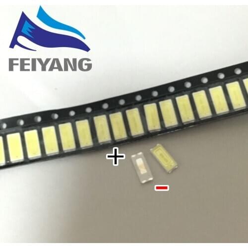 500pcs FOR Maintenance tcl LED LCD TV backlight lights with light tube 7030 6V LED strip light beads SAMSUNG