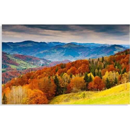 BALLEAY ART Manglar Poster Wall Art Canvas Painting Forest Mountain Wall Decoration Pictures For Living Room Canvas Art Decor