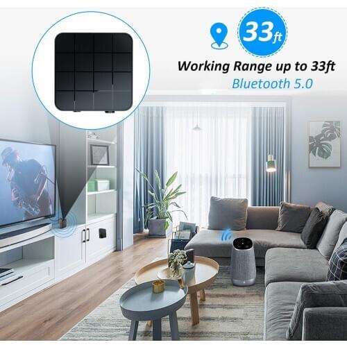 Bluetooth 5.0 Audio Receiver Transmitter AUX RCA 3.5MM 3.5 Jack USB Music Stereo Wireless Adapters Dongle For Car TV PC Speaker
