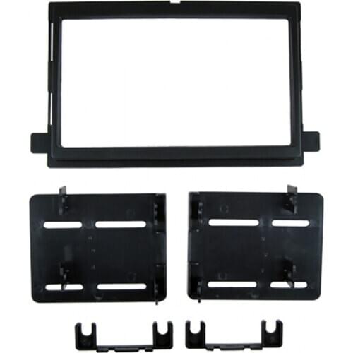 CarBar Double 2 Din Car Radio Fascia for Ford Fusion Explorer Edge Escape F150 Expedition Mustang Focus Frame Panel Trim Kit