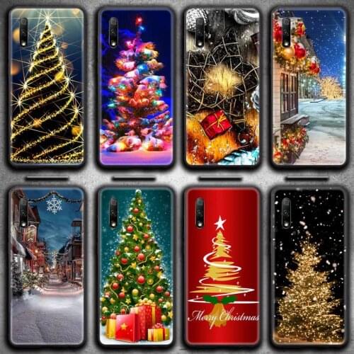 Christmas Scene New Years Atmosphere Phone Case For Huawei Nova 6se 7 7pro 7se honor 7A 8A 7C 9C Play