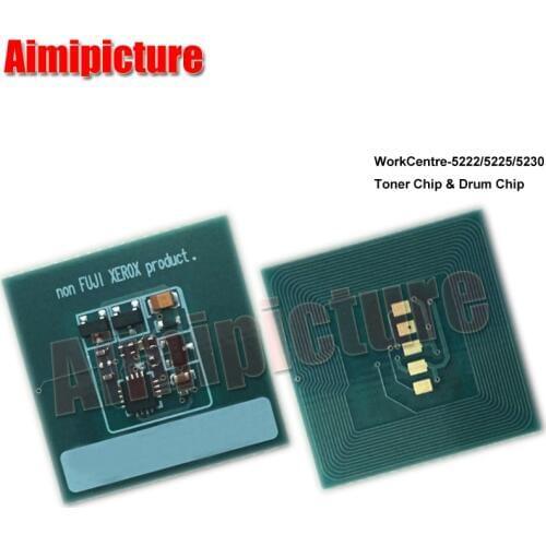 Toner Reset Chip For Xerox WorkCentre 5222 106R01413 Toner Cartridge Chip 20K bk copier chip 10pcs/lot