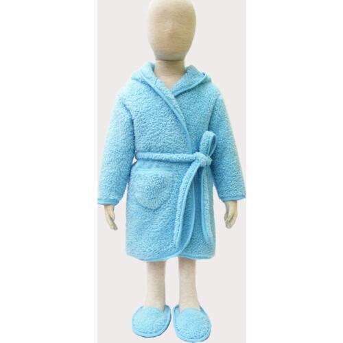 2021 Children sleepwear coral fleece baby clothing set bathrobe+shoes 2 pcs outfits newborn boys pajamas girls Robe