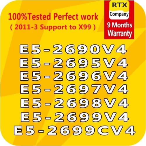 E5 2679v4 2680v4 2682v4 2686v4 2689v4 2690v4 2695v4 2696v4 2697v4 2698v4 2699V4 Intel Xeon Processor PC Computer CPU Server QS