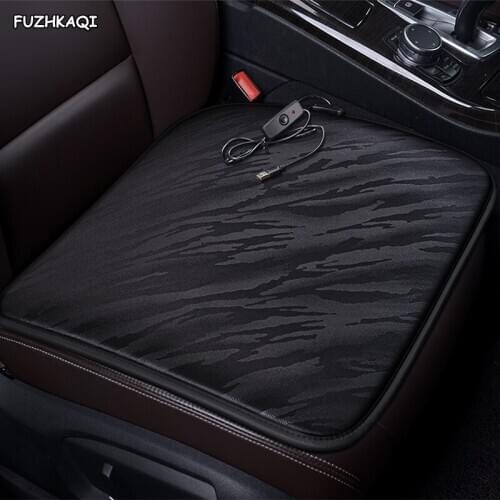 FUZHKAQI 12V Heated car seat cover for Chevrolet all models aveo lacetti sonic spark equinox Cruze Epica Malibu captiva seat