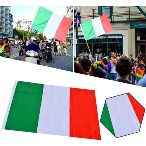 Italy Flying Flag Hand Foreign Countries Flags Outdoor Festival Europe Hanging National Flags Home Decor Room Decoration