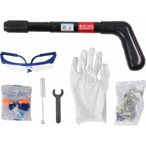 Small Metalworking Rivet Gun Concrete Wall Anchor Line Slotter Alloy Steel Tufting Gun Nail Gun Wall Fastener Manual Nail Tool