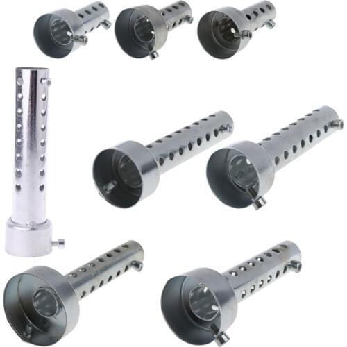 Motorcycle Exhaust Muffler Adjustable DB Killer Silencer Noise Sound Eliminator Universal Muffler Removable Silencer