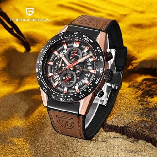 Watch Men Sports Luminous Hand Top Fashion Brand PAGANI DESIGN Mens Watches Simple Military Quartz Wristwatch reloj hombre