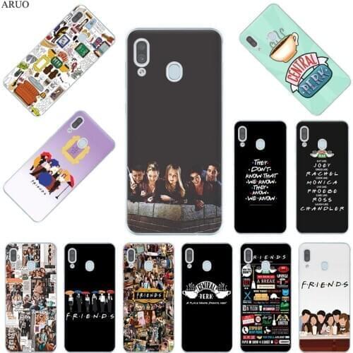 Friends Central PERK Coffee Soft TPU Phone Case for Samsung Galaxy A51 A71 A41 A31 A21 A11 A50 A70 A42 A20 A30 A40 A12 A32 Cover