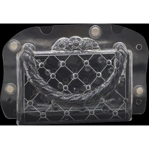 Stereo Bag Chocolate Mold With Magnets Baking DIY Candy Jelly Fondant Cake Decorating Tools