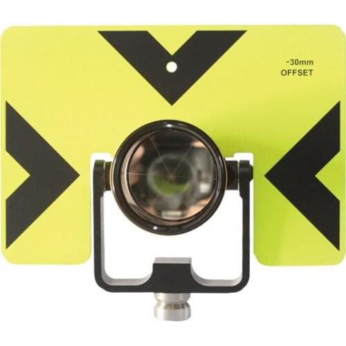 SZMOUNT Z-14UC All-Metal Single Tilt Prism with Target for Land Surveying Total Stations