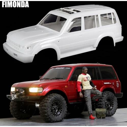 1/10 RC Crawler Land Cruiser LC80 ABS Hard Body Kit 313mm Wheelbase for Axail SCX10 Traxxas TRX4 RGT 86100 Redcat GEN8