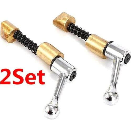 2pcs Milling Machine Part Locking Handle Components Locking Screws Copper Sets New