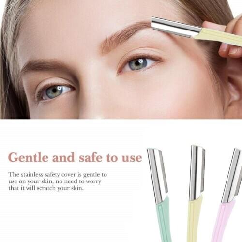 3 Pack Eyebrow Brow Razor Dermaplaning Safe Painless Tool Shaper Portable Q2T1