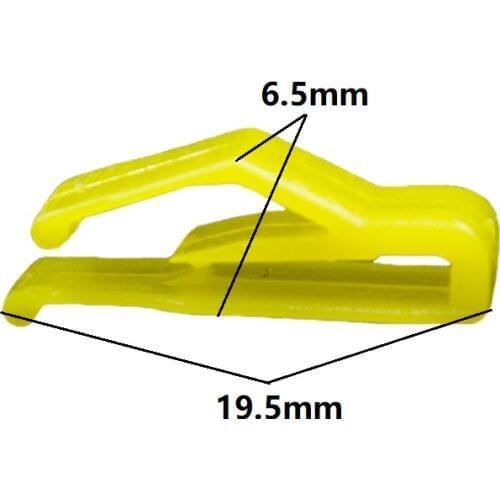 Yellow 30PCS Car Console Instrument Panel Dash Dashboard Trim Plastic Retainer Clip