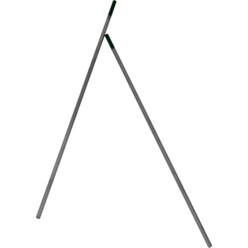 10 x TIG Tungsten Electrode 3.2mmx150mm Pure Tungsten WP Green Manufacturing Supply