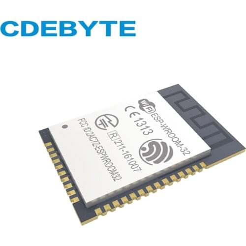 ESP-WROOM-32 Wifi+Bluetooth Dual Core MCU 2.4GHz Wireless rf Transceiver Low Power Ble 4.2 Transmitter 240MHz 4MB Module