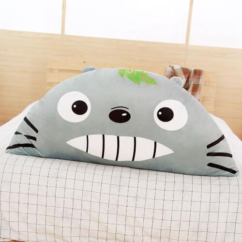 80cm/100cm Kawaii Animal Printing Plush Pillow Soft Cartoon Toroto&Doraemon&Pig&Rabbit&Bear Stuffed Toy Bed Sofa Cushion Doll