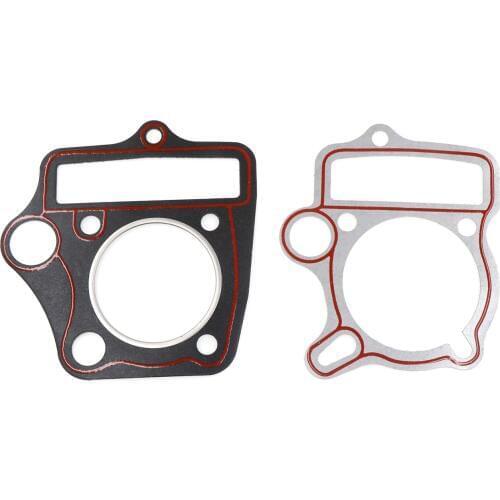 Pouvoir Head Bottom Base Gasket 70cc Engine PIT Trail Quad Dirt Bike ATV Buggy Go Kart