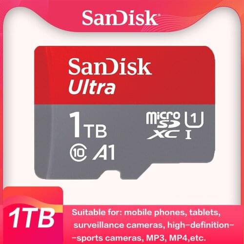 SanDisk Ultra Memory Card SDXC UHS-I microsd Class10 120M/s micro SD A1 1TB 16GB 32GB 64GB 128GB 256G 512G TF Card carto memoria