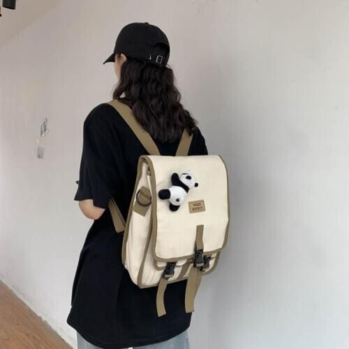 2020 School Bag Unisex Backpack New Fashion Escolar Shoulder Bag Women and Men Book Bag Preppy Style Rucksack Female Mochilas