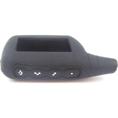 Silicone Key Case for logicar 1 2 3 4 5 6 I A B Two Way Car Alarm LCD Remote Controller keychain Cover