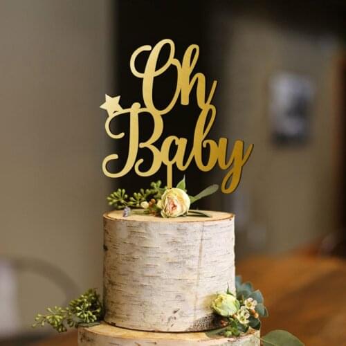 Oh Baby Cake Topper Party Decorations