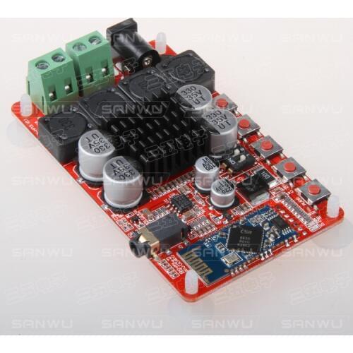 DC8-25V 50W+50W TDA7492 CSR8635 V4.0 Bluetooth Receiver Digital Amplifier Audio Board
