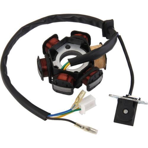 Magneto Stator 6 Coil Pole For GY6 125cc 150cc Scooter ATV Replacement Part