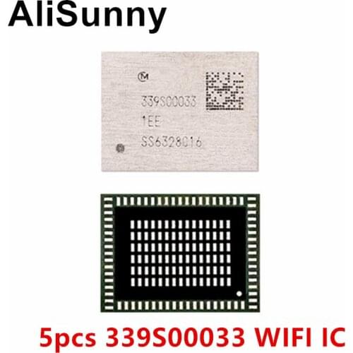 AliSunny 5pcs 339S00033 WIFI IC For iPhone 6S Plus 6SP WIFI Module WI-FI chip high temperature Repair Part