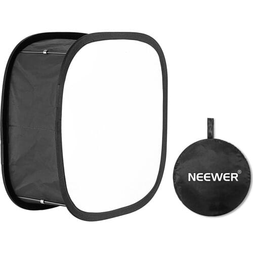 Neewer LED Light Panel Softbox for 480 LED Light-9.25x9.25 inches Opening Foldable Locking Tape and Carry Bag for Photo Studio