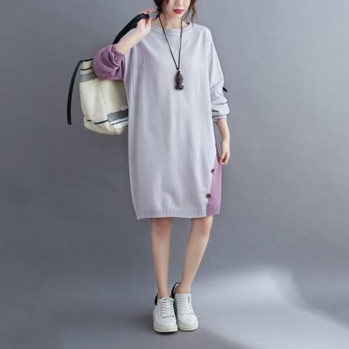 Модные вязаные платья QPFJQD China At AliExpress