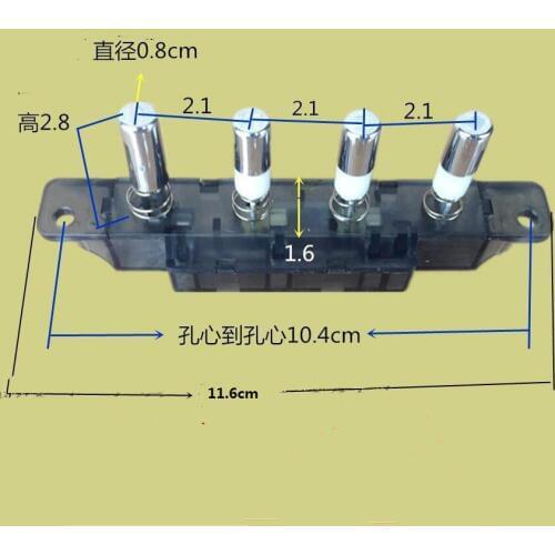 Range Hood Parts 4 keys switch