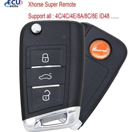 1PC/3PCS/5PCS , Xhorse (Supermodel Remote) XEMQB1EN 3B Remote Key for VVDI Tool VVDI Mini Key Tool, VVDI2 Supermodel Machine