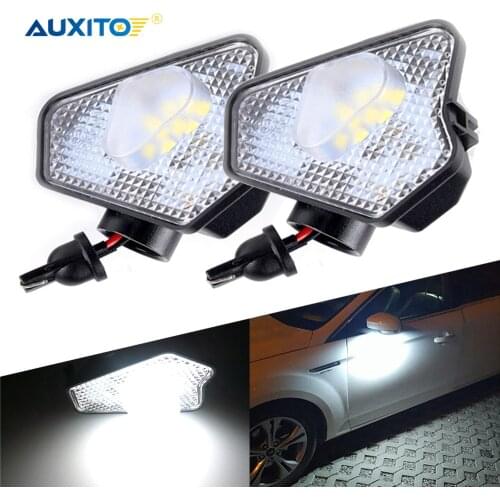 AUXITO 2pcs Led Under Side Mirror Puddle Lights for Mercedes Benz A Class W176 W246 W242 C E S CLA CLS GLA GLK Class Accessories