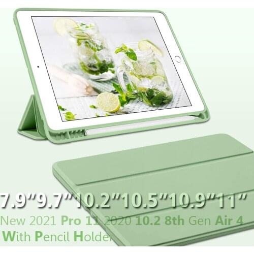 For iPad 10.2 7th 8th Generation Case For iPad Air 4 iPad Pro 11 2020 2021 Case Funda 5th 6th Generation Air 3 2 1 Mini 5 Case