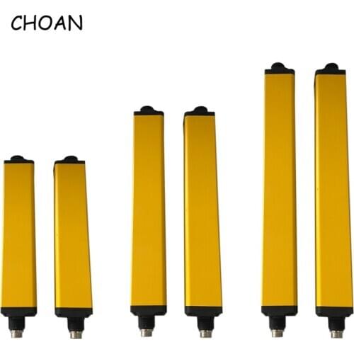 CHOAN SN2020J 20mm 20 beams punch protector Infrared sender receiver Safety light curtain photoelectric sensor Safety grating