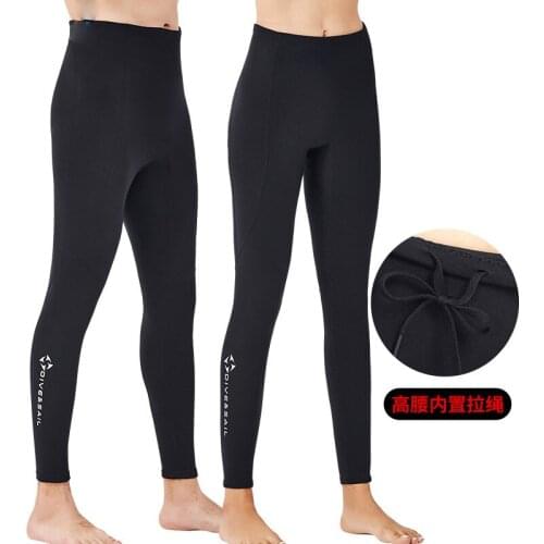 Mens 2MM thick warm diving pants Womens split snorkeling pants Sailing surfing trunks
