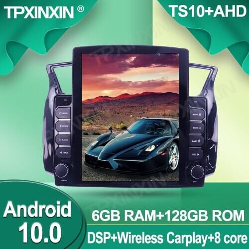 Tesla Screen For Nissan SYLPHY 2012-2016 Car Android 6+128G Wireless Carplay Stereo Receiver 6+128G Car Radio player Radio IPS