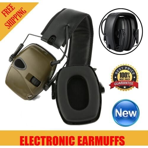 Hot Sale Noise Reduction Safety Ear Muffs Shooters Hearing Protection Earmuffs Adjustable Shooting Ear Protection