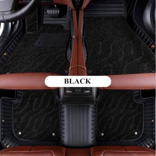 Good quality! Custom special car floor mats for BMW X3 F25 2017-2011 durable waterproof double layers car carpets for X3 2015